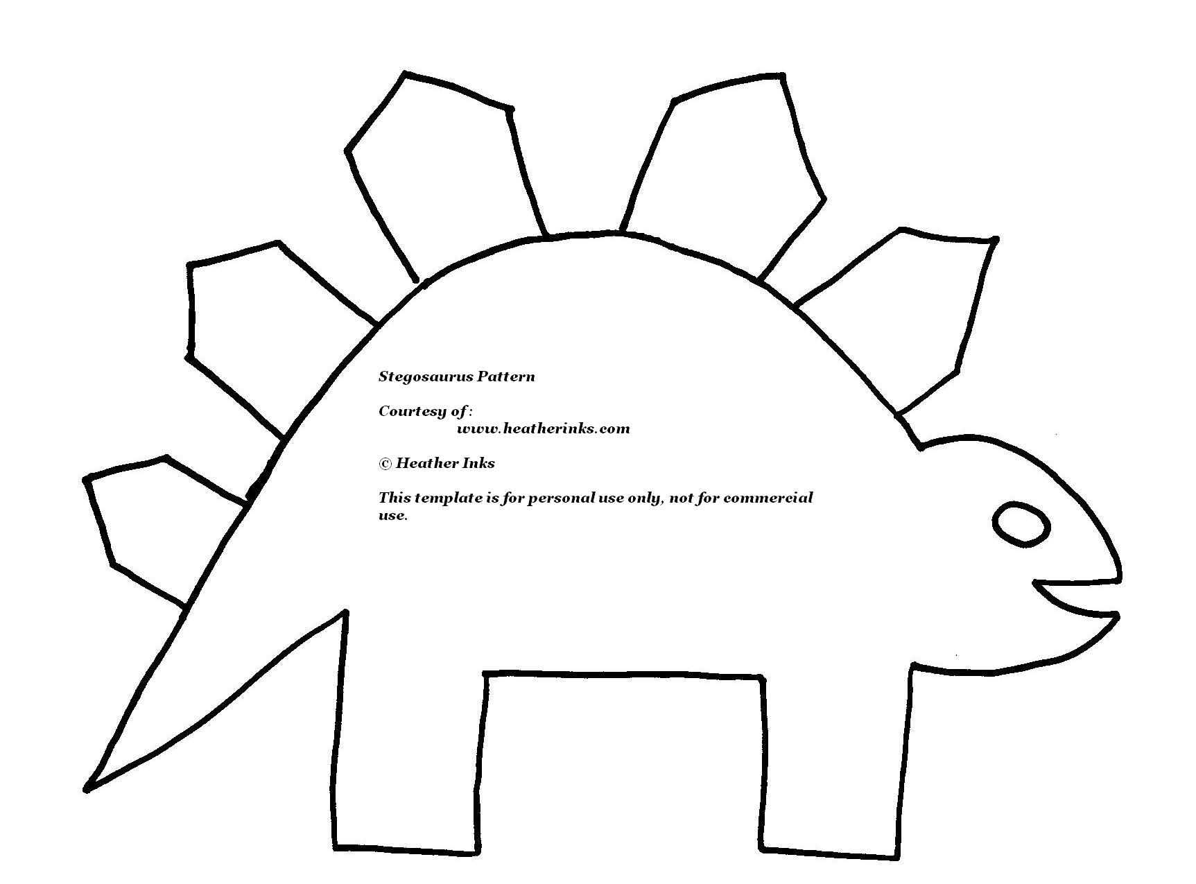 Images For > Stegosaurus Outline