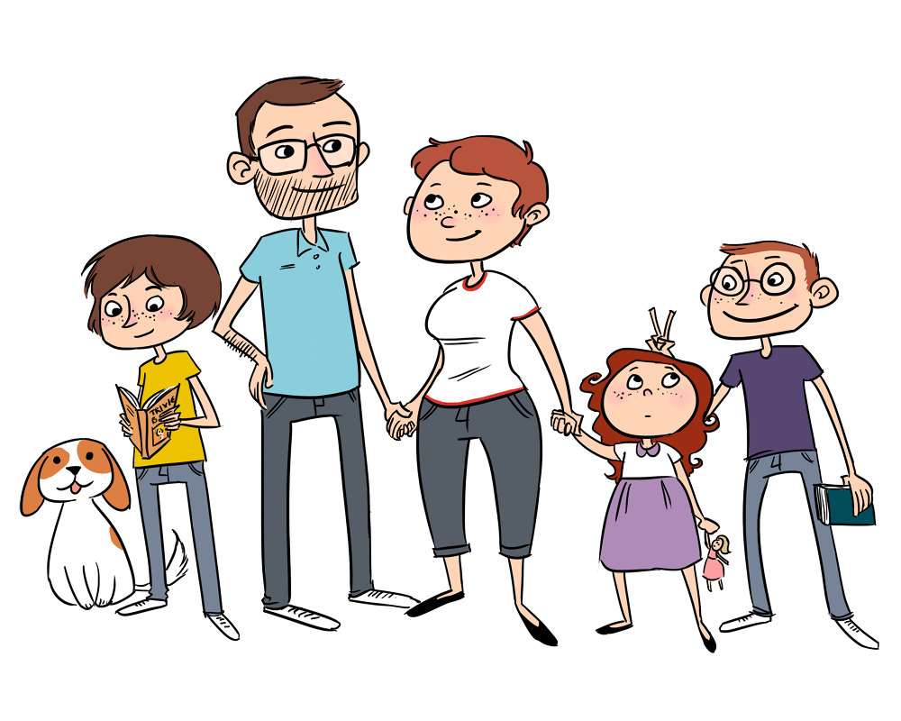 Pics Of Cartoon Families Cliparts.co