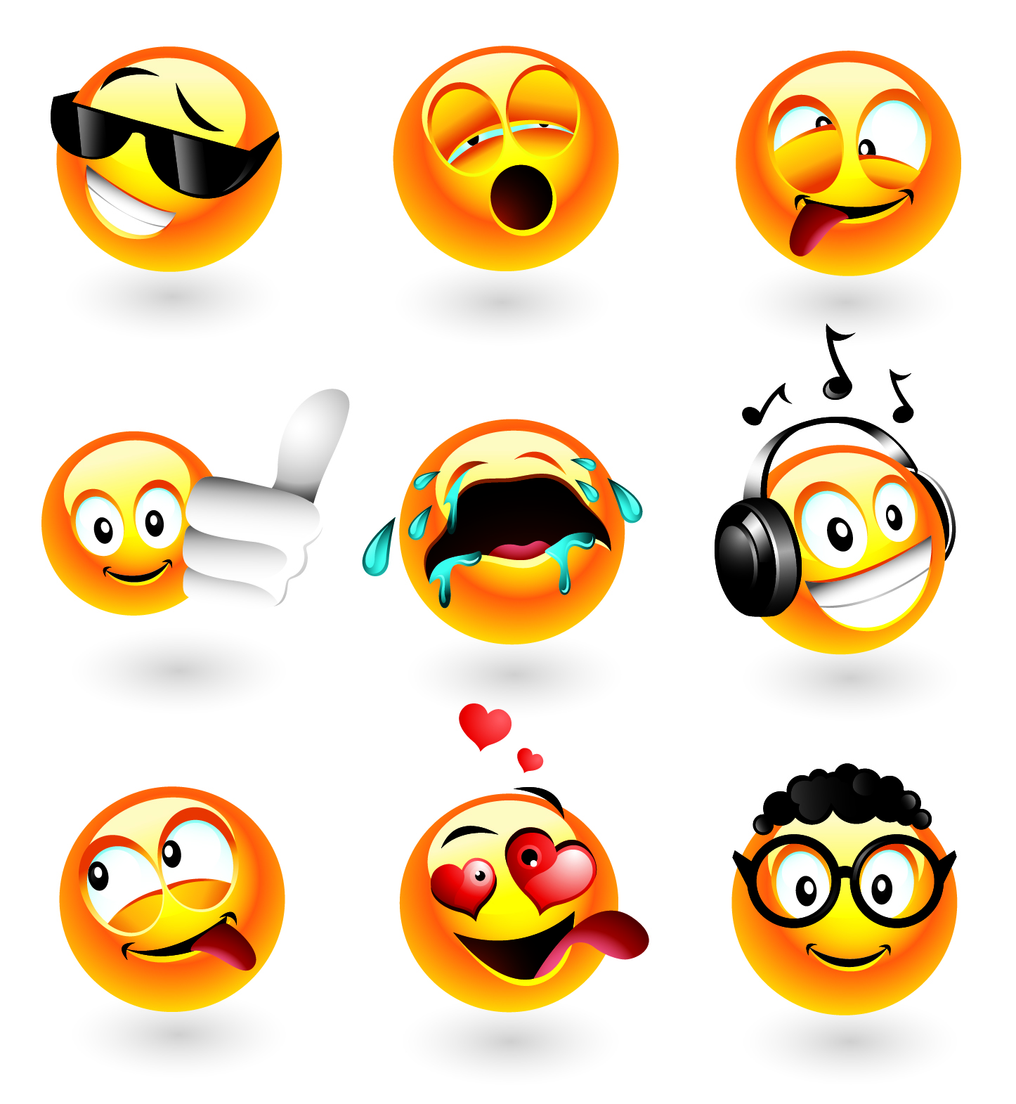 Images For > Smile Vector Free Download