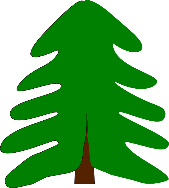 Evergreen Tree Clip Art - ClipArt Best