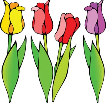 Tulip Flower Clip Art | Clipart Panda - Free Clipart Images