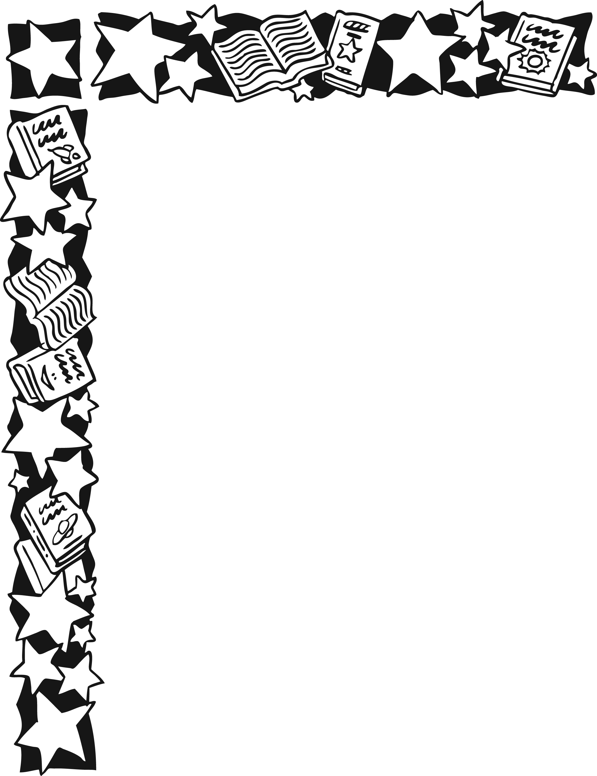 Star Page Border - ClipArt Best