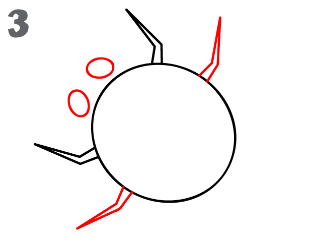 How To Draw a LadyBug - Step-
