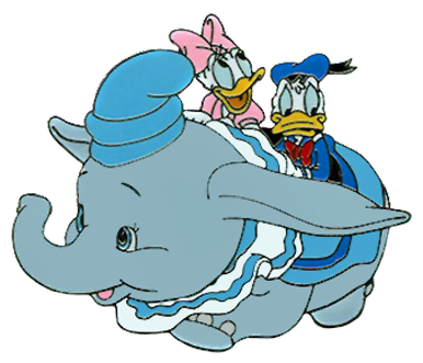 Donald & Daisy Together Clipart