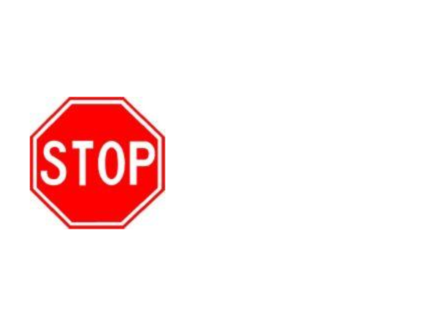 Free Printable Mini Stop Sign Template
