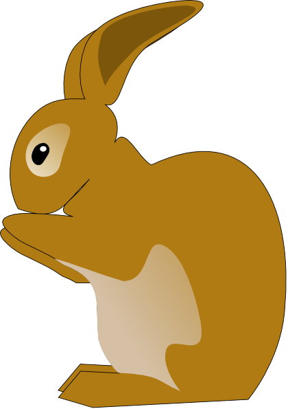 Rabbit clip art - vector clip art online, royalty free & public domain
