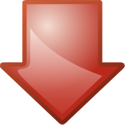 Down pointing red arrow button, a Decal by arundel - ROBLOX ...