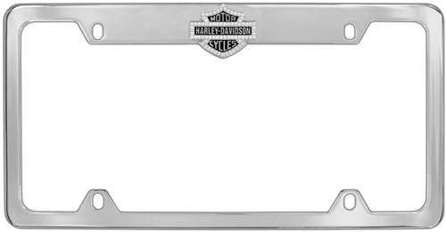 Harley-Davidson License Plate Frame - Bar & Shield w Swarovski ...