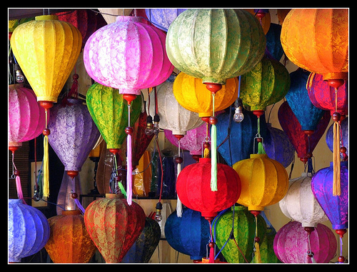 chinese lanterns | Daily Art Muse