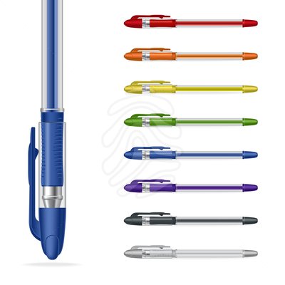 Bunch of Pens Clipart