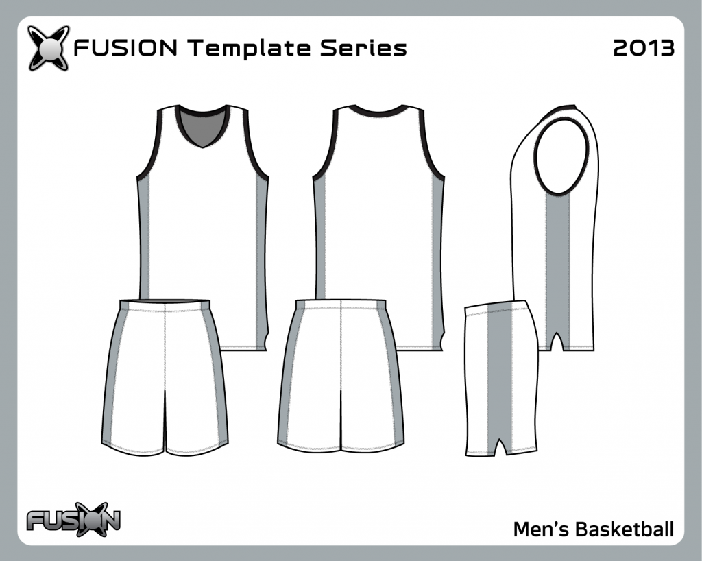 Basketball Jersey Template Vector - Invitation Templates