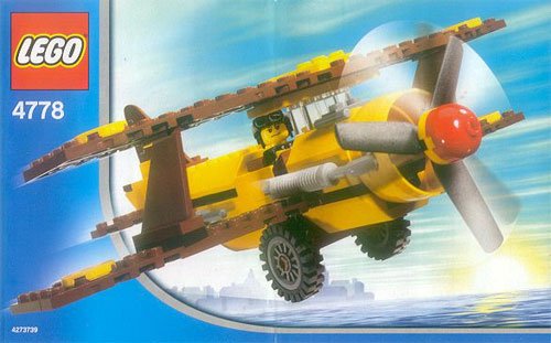 Amazon.com: LEGO City Set #4778 Desert Biplane: Toys & Games