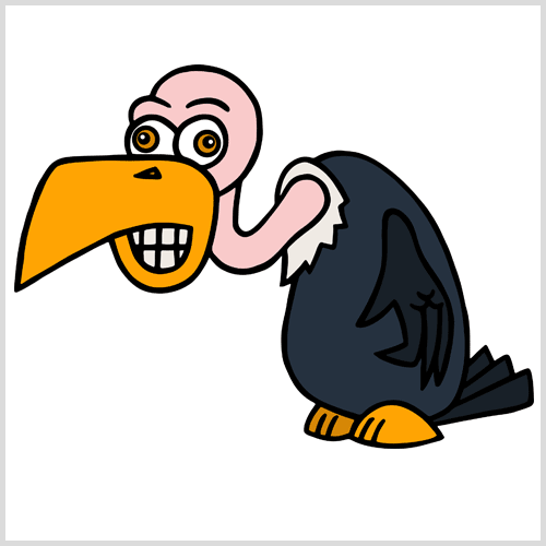 Vulture Cartoon | lol-