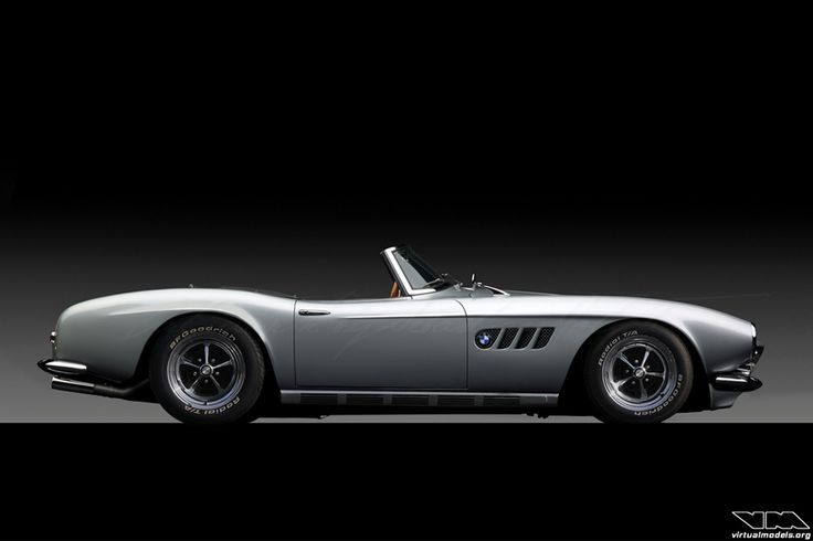 VirtualModels BMW 507 muscle car | Hot Rod Drawings, Paintings and ...