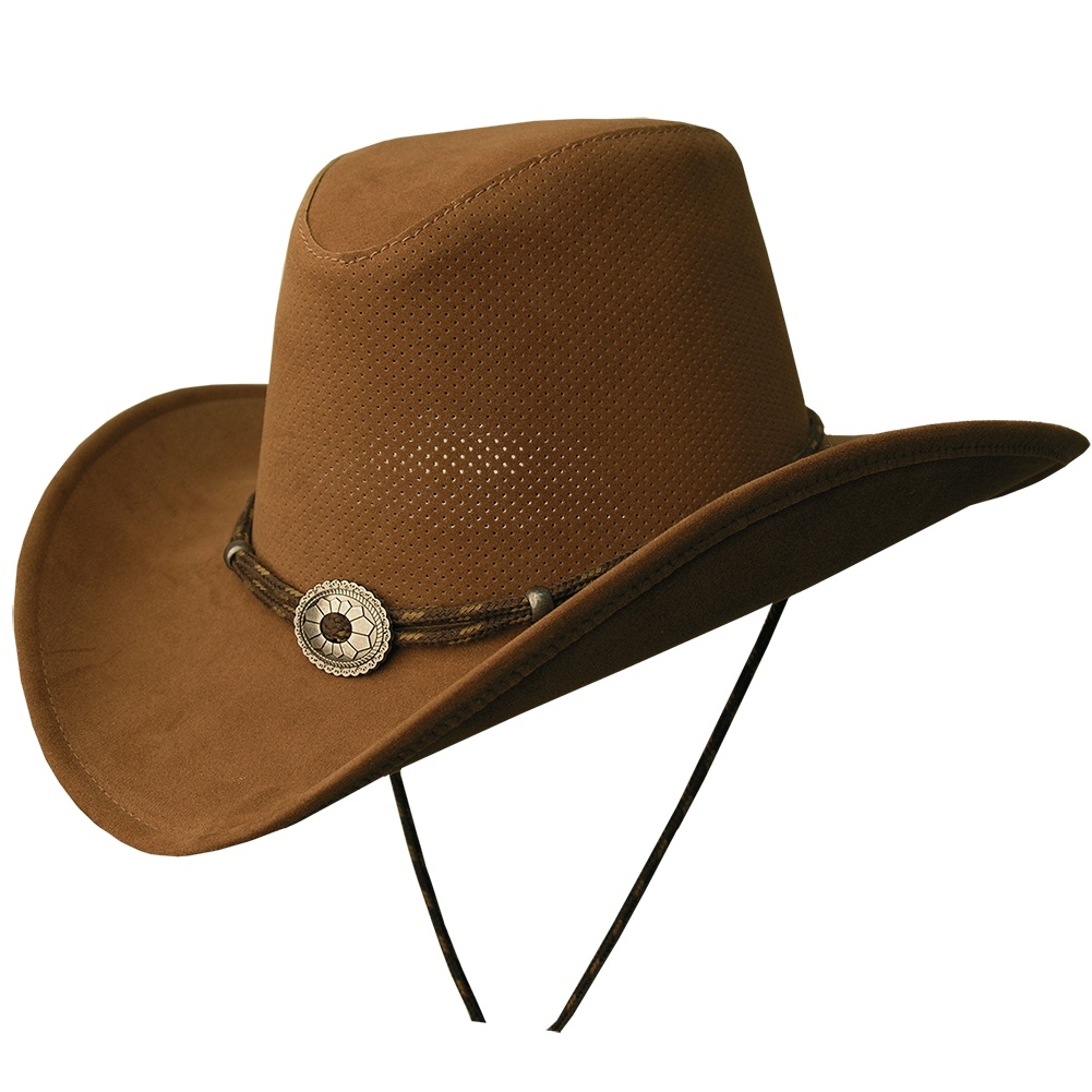 Western Plains Breeze" RUST Kakadu soaka cowboy hat UV rated