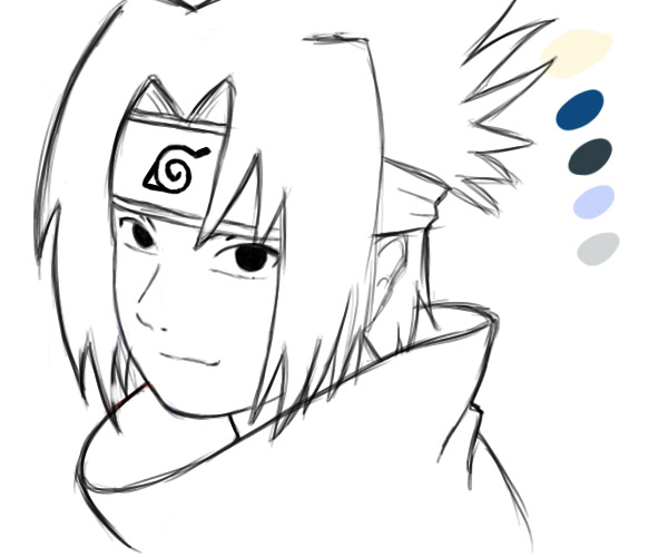 Naruto characters | Sasuke Uchiha - Drawing Factory