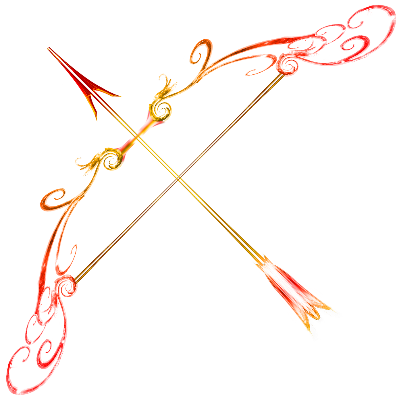 arrow bow artclip