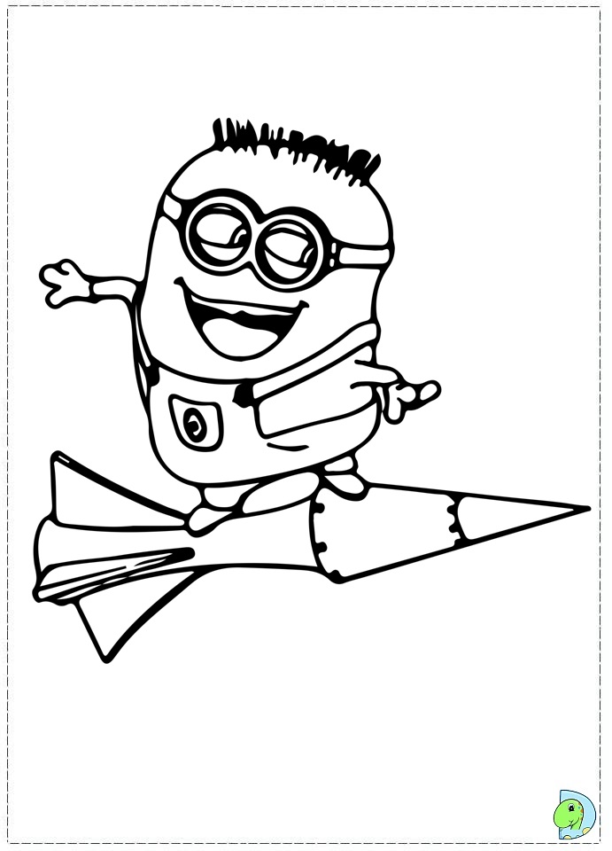 Despicable Me Coloring Book Printable Tattoo