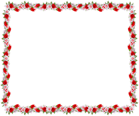 Roses Border Beautiful Pink and Red Flowers Borders Design