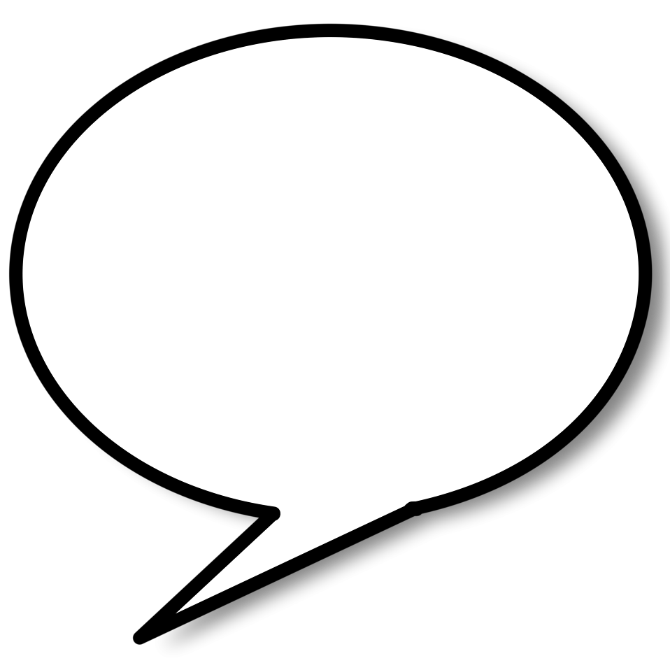 Speech Bubble (transparent) - Cliparts.co