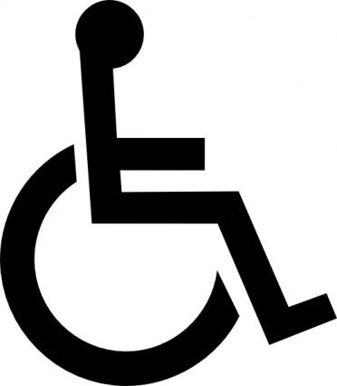 Wheelchair Symbol clip art Vector clip art - Free vector for free ...