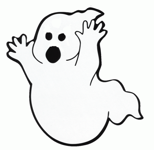 Ghost Free Printable Halloween Coloring Pages - Hallowen Coloring ...
