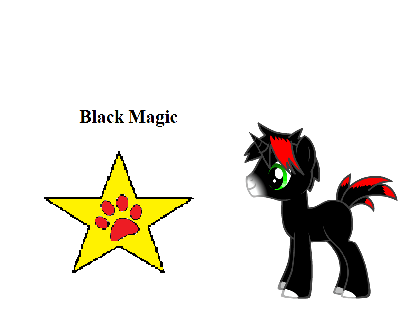 Black Magic by ~bluewolfpups on deviantART