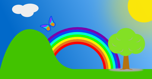 Rainbow clip art