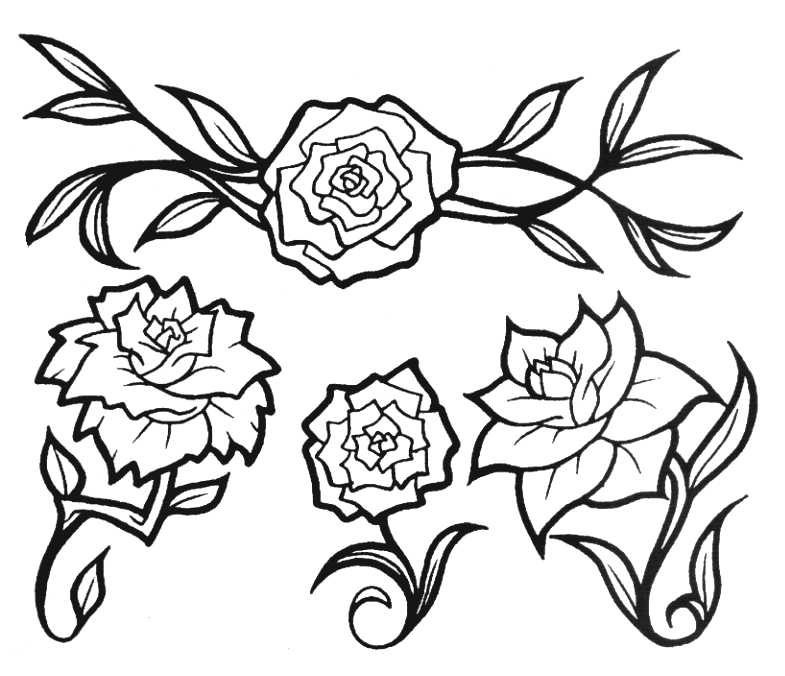 Sketch Tattoos Rose Flowers Tattoos Part 5 3D Tattoos Images ...