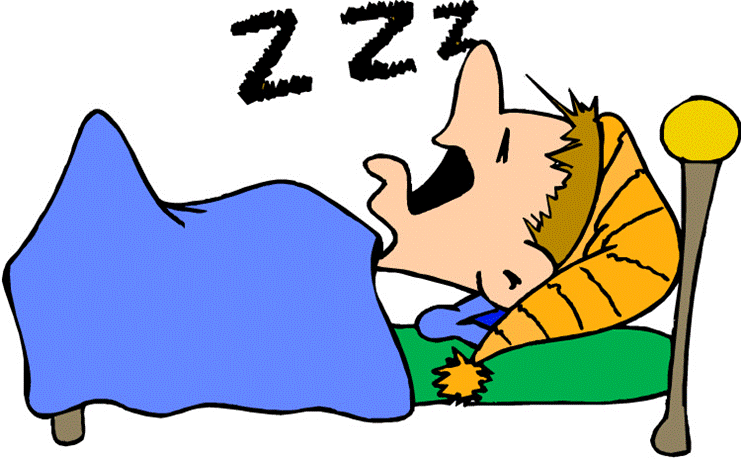 Pix For > Person Going To Sleep Clipart