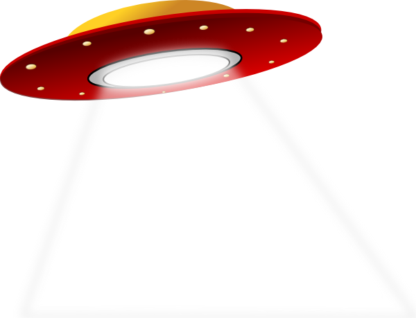 Ufo Spaceship Alien clip art - vector clip art online, royalty ...