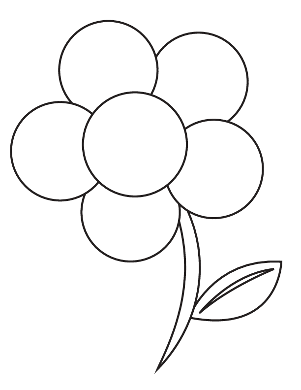 Flower Coloring Pageprintable Flower Coloring Page Wikihow Ozahrv ...