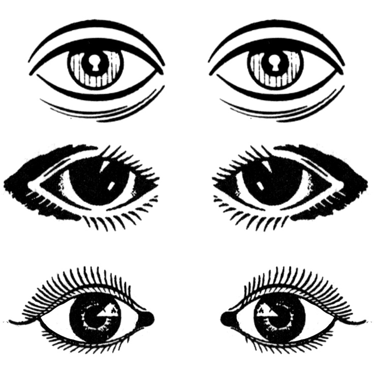 cartoon eyes clip art | Clip Art | Pinterest