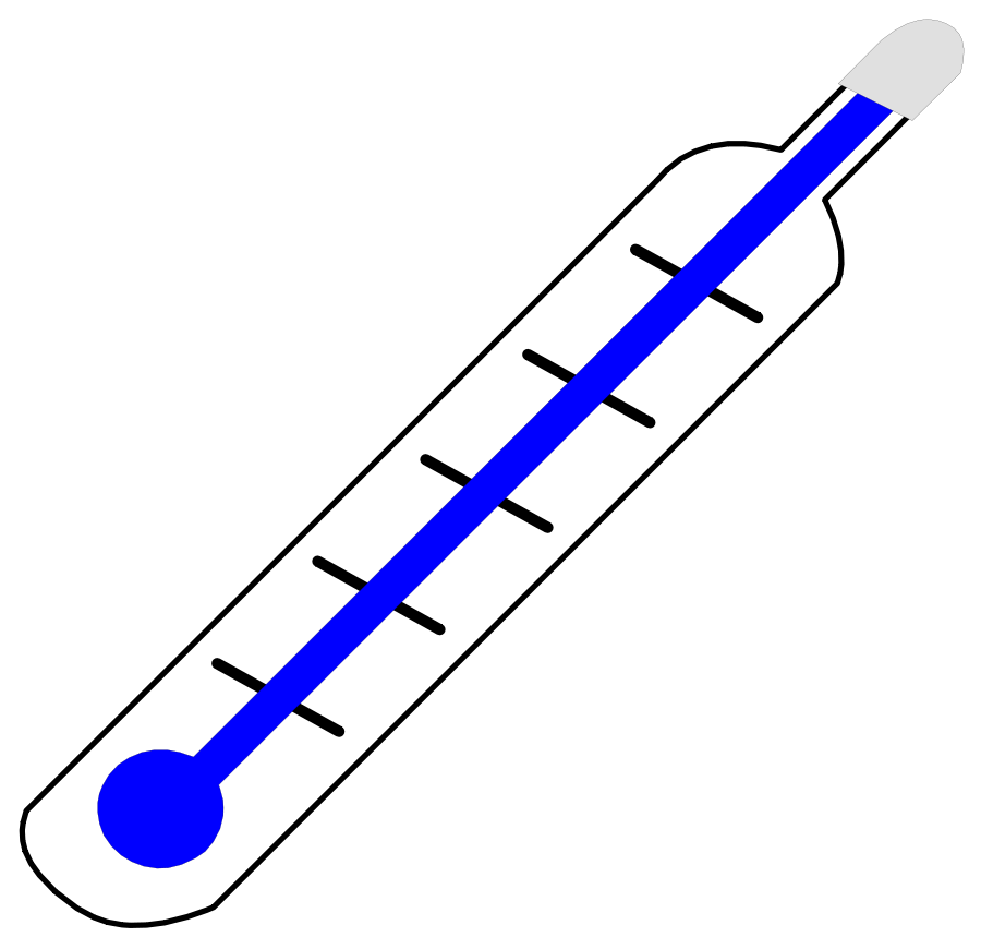 Thermometer Cold small clipart 300pixel size, free design ...
