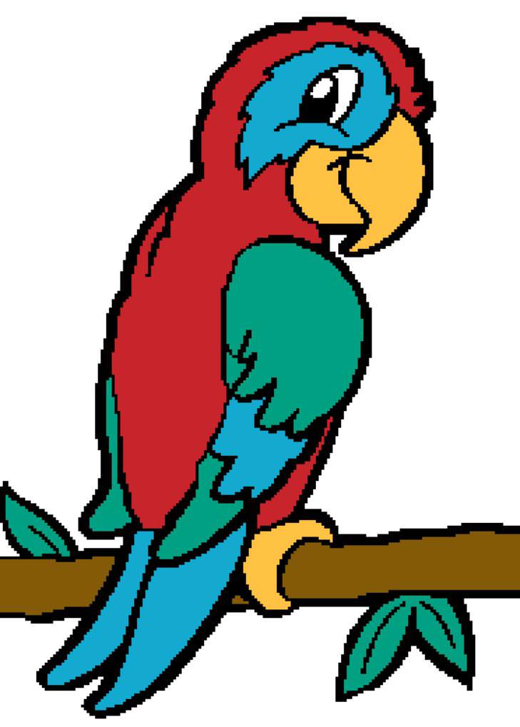 green parrot clipart - photo #41