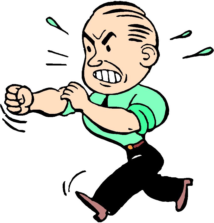 Angry Cartoon Man Cliparts co