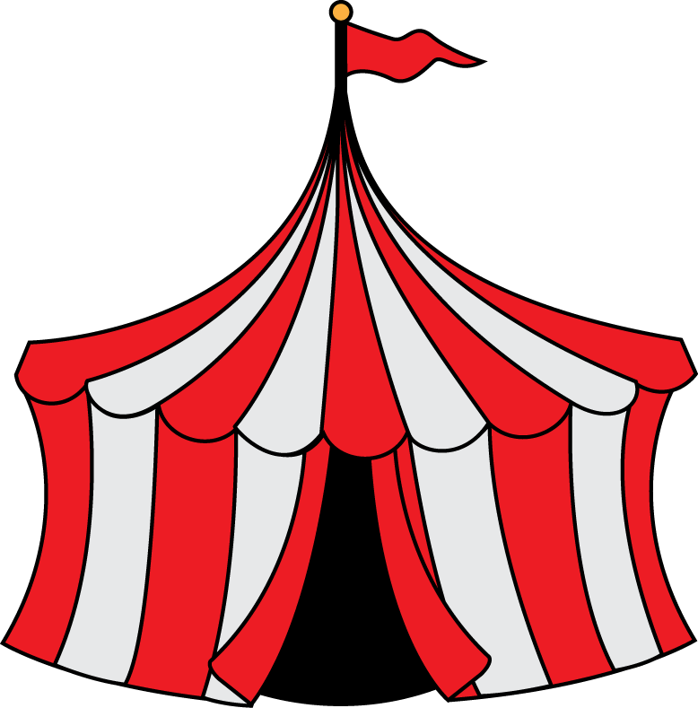 10 free clip art circus tent. | Clipart Panda - Free Clipart Images