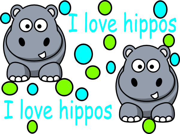 Hippo Clip Art - ClipArt Best