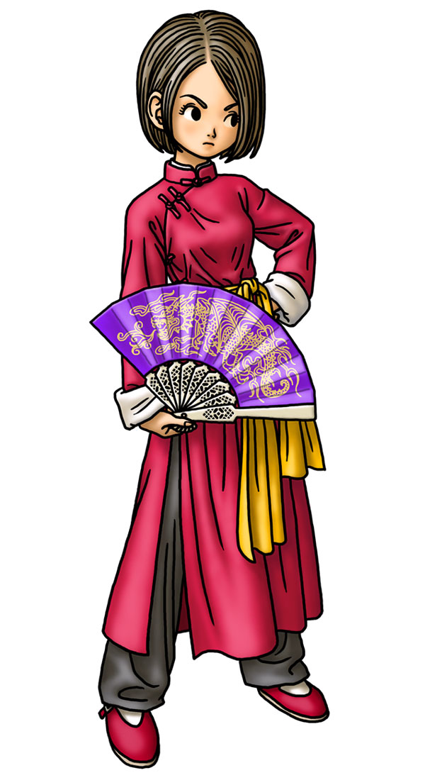 Martial Artist Female - Characters & Art - Dragon Quest IX