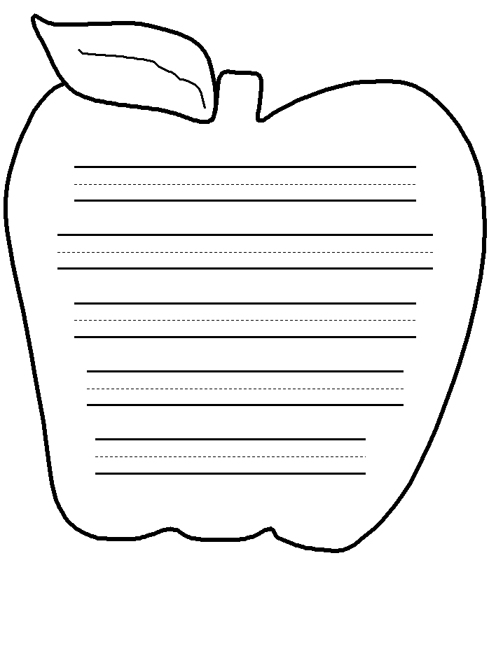 Printable Apple Paper — Crafthubs