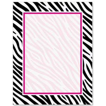 Free Zebra Print Border - ClipArt Best
