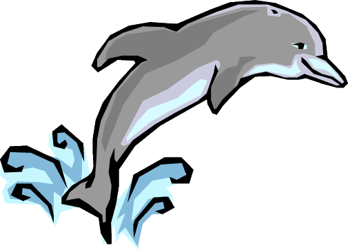 clipart of dolphin - photo #18