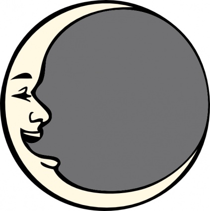 Man In The Moon clip art - Download free Other vectors