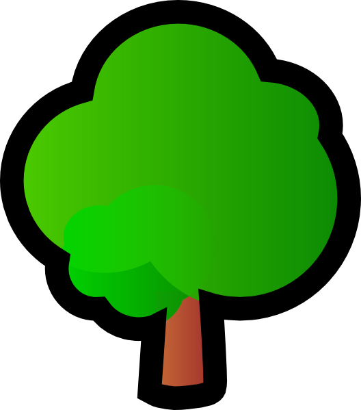 Tree clip art Free Vector / 4Vector