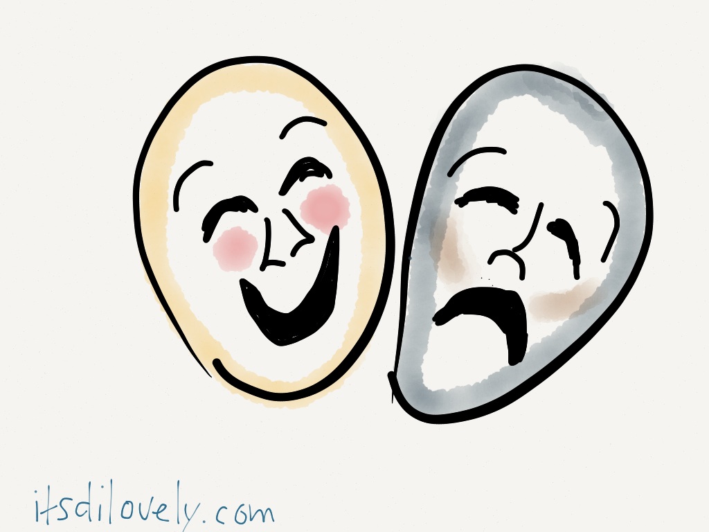 Comedy And Tragedy Masks Clipart - Free Clip Art Images