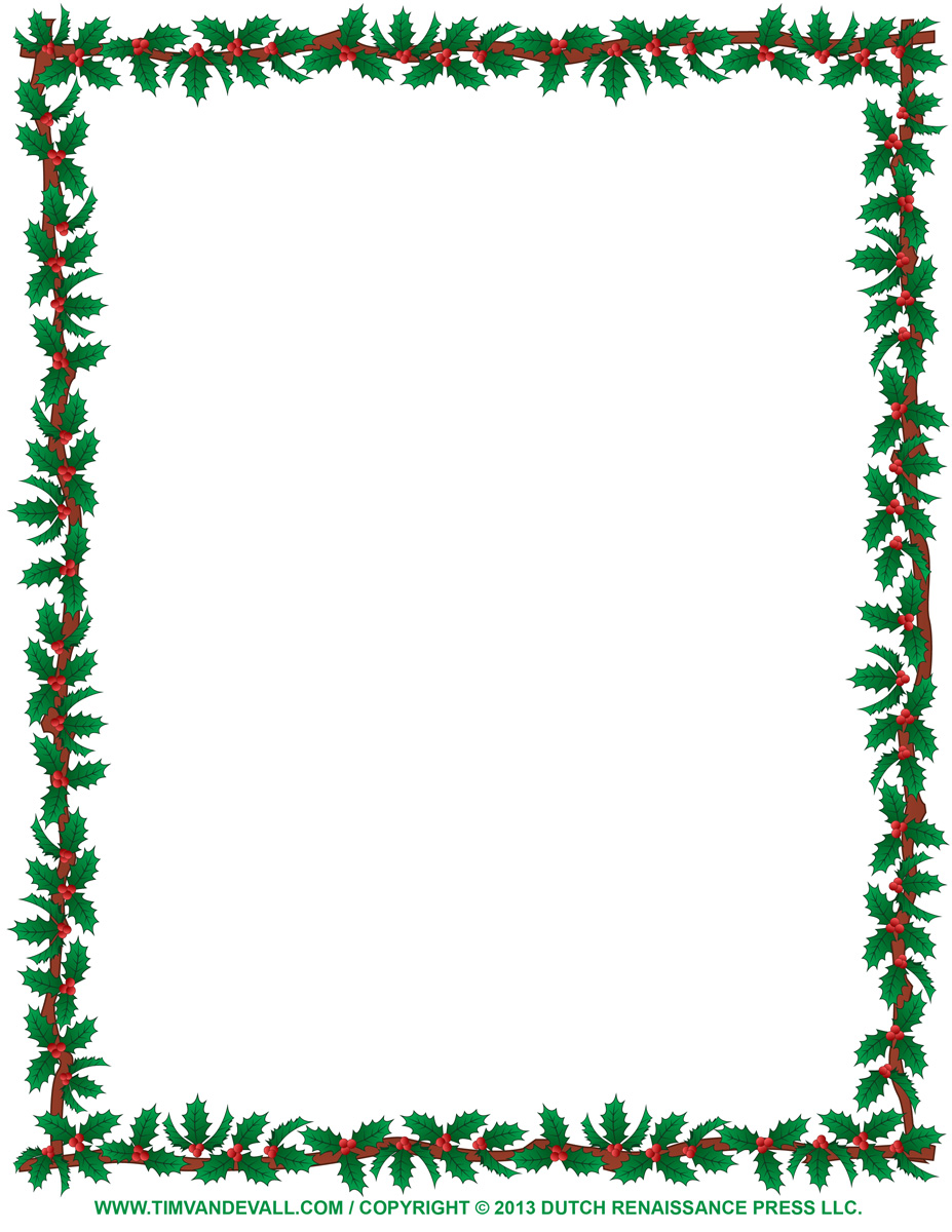 Christmas Clip Art Borders - Cliparts.co
