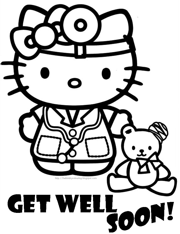 hallmark coloring pages get well - photo #8