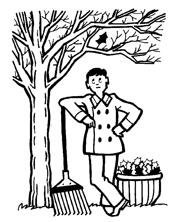 Autumn Season | Free Coloring Pages