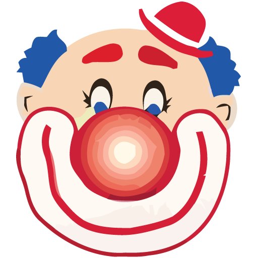 clown mask clipart free - photo #14