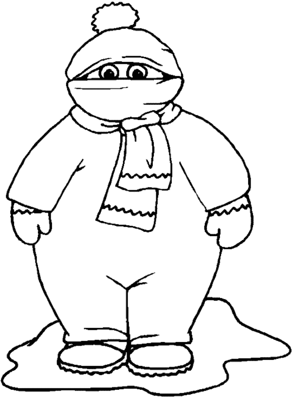Winter Coloring Pages 2014- Dr. Odd